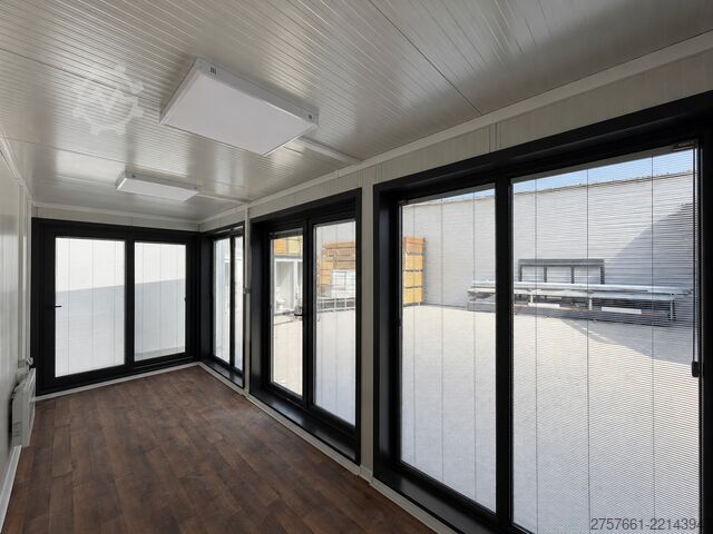 Elamukonteiner Bürocontainer / Wohncontainer NORDSTARK Decke/Wand/Boden: 20 cm PUR