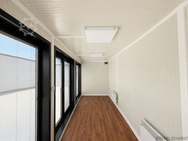 Elamukonteiner Bürocontainer / Wohncontainer NORDSTARK Decke/Wand/Boden: 20 cm PUR