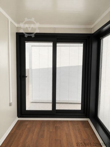 Elamukonteiner Bürocontainer / Wohncontainer NORDSTARK Decke/Wand/Boden: 20 cm PUR