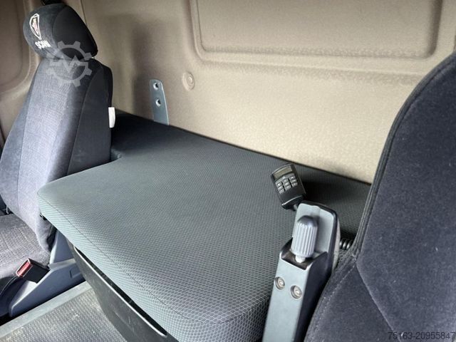 平床トラック（シート付き） SCANIA G 410 6x2 Pritsche Heckkran Palfinger PK 27002