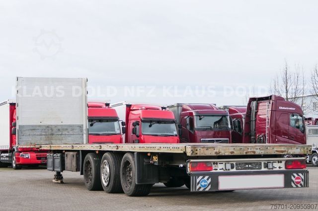 Auflieger mit Arbeitsbühne SCHMITZ CARGOBULL S01 Platto Liftachse SAF-Achsen