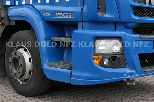 Kamion s ravnom platformom i ceradom IVECO 120E25 Eurocargo Pritsche Plane Bordwände LBW E5