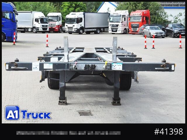 Auflieger-Wechselfahrgestell D-TEC VCC-01, Multi, 2 x Liftachse, TÜV 06/2026, Mittelausschub