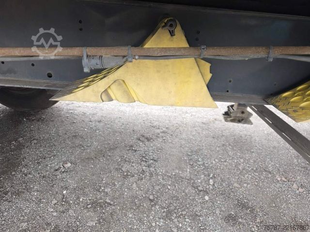 Polpriklopnik s premičnim dnom REISCH 65 cbm Schubboden, BPW Trommel, Kornschieber
