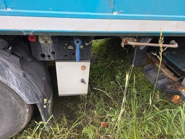 Polpriklopnik s premičnim dnom REISCH 65 cbm Schubboden, BPW Trommel, Kornschieber