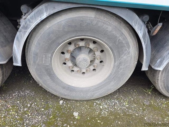 Polpriklopnik s premičnim dnom REISCH 65 cbm Schubboden, BPW Trommel, Kornschieber