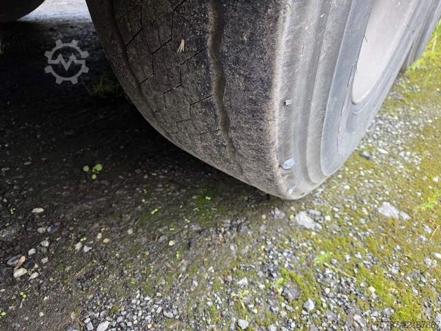 Polpriklopnik s premičnim dnom REISCH 65 cbm Schubboden, BPW Trommel, Kornschieber