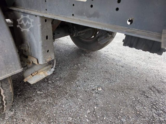 Polpriklopnik s premičnim dnom REISCH 65 cbm Schubboden, BPW Trommel, Kornschieber