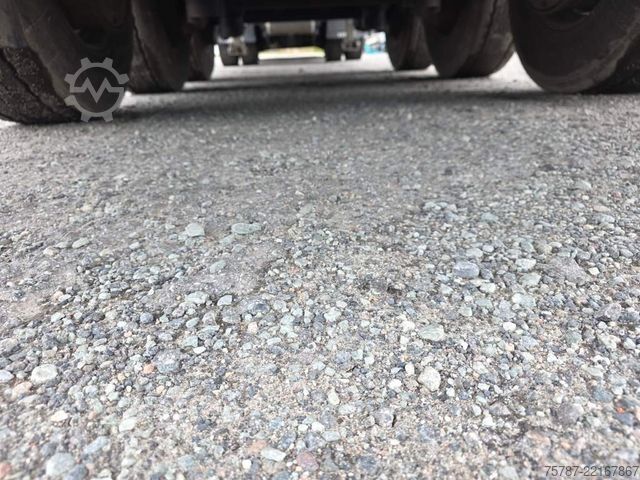 Polpriklopnik s premičnim dnom REISCH 65 cbm Schubboden, BPW Trommel, Kornschieber