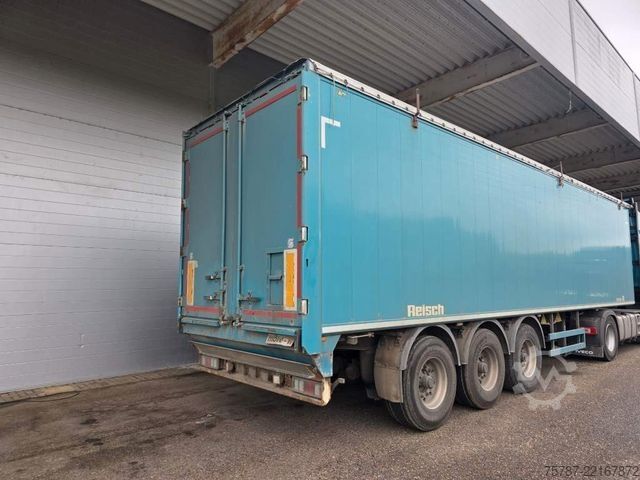 Polpriklopnik s premičnim dnom REISCH 65 cbm Schubboden , BPW trommel, ALCOA LM Felgen