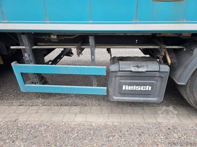 Polpriklopnik s premičnim dnom REISCH 65 cbm Schubboden , BPW trommel, ALCOA LM Felgen