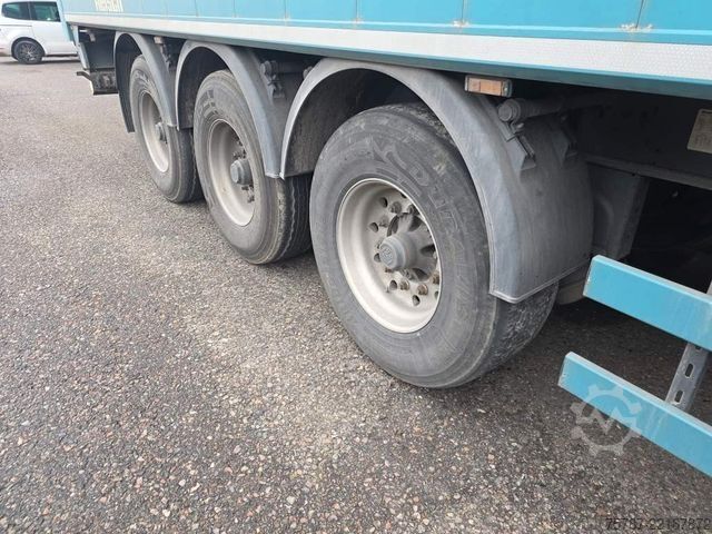 Polpriklopnik s premičnim dnom REISCH 65 cbm Schubboden , BPW trommel, ALCOA LM Felgen