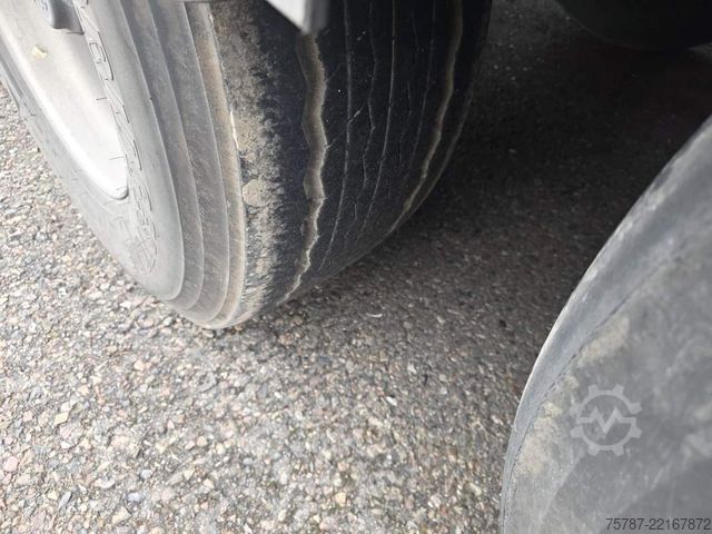 Polpriklopnik s premičnim dnom REISCH 65 cbm Schubboden , BPW trommel, ALCOA LM Felgen
