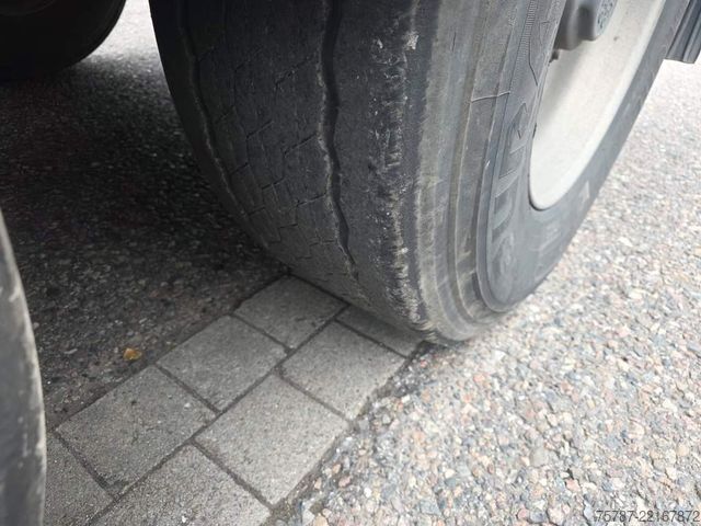 Polpriklopnik s premičnim dnom REISCH 65 cbm Schubboden , BPW trommel, ALCOA LM Felgen