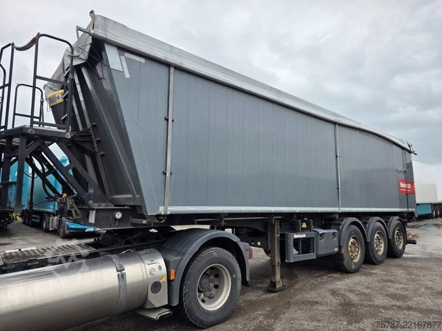 Polpriklopnik kiper REISCH 49 cbm Getreidekipper, SAF Trommel, Lift