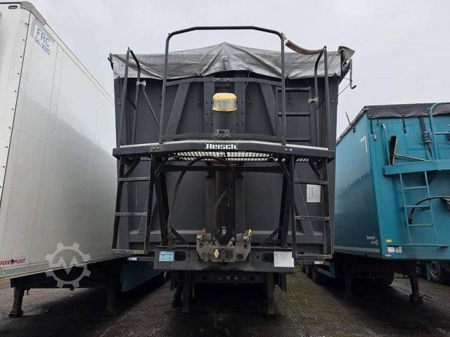 Polpriklopnik kiper REISCH 49 cbm Getreidekipper, SAF Trommel, Lift