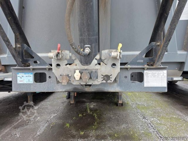 Polpriklopnik kiper REISCH 49 cbm Getreidekipper, SAF Trommel, Lift