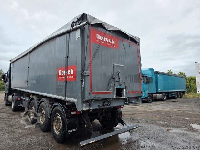 Polpriklopnik kiper REISCH 49 cbm Getreidekipper, SAF Trommel, Lift