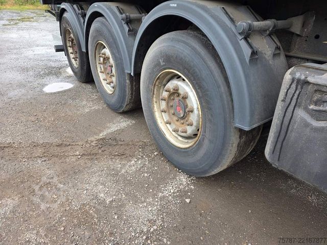 Polpriklopnik kiper REISCH 49 cbm Getreidekipper, SAF Trommel, Lift