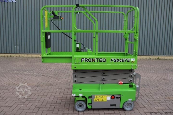 Scissor lift Fronteq FS0407E New, CE Declaration, 6m Working He