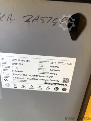 Electric - 3 wheels Jungheinrich EFG 216 k
