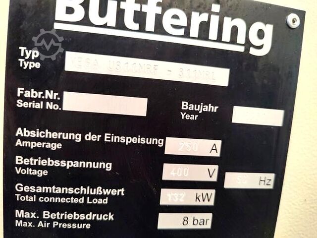 Széles szalagos csiszológép BÜTFERING VEGA U311MRF-311MRL