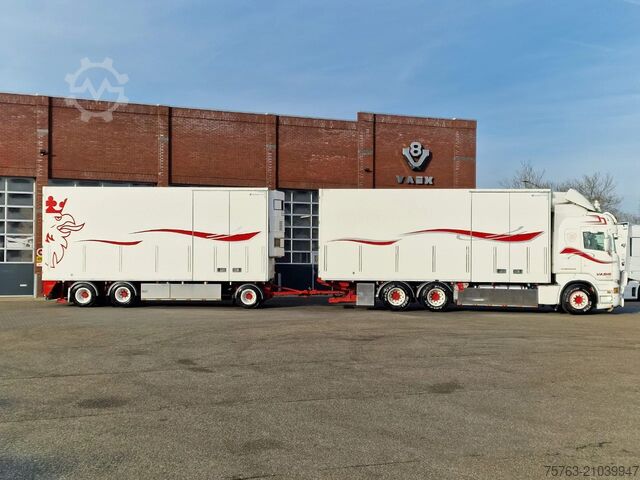 Kyld/fryst transport Scania R620-V8 Highline 6x4 - Bussbygg box with heater...
