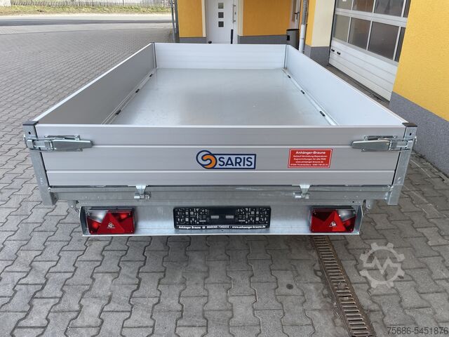 Trosmerna prikolica za bakšiš Saris K3 306 170 2700 2 3-Seiten Kipper