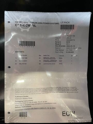 Agregat Caterpillar DE220E0 - 220 kVA Generator - DPX-18018