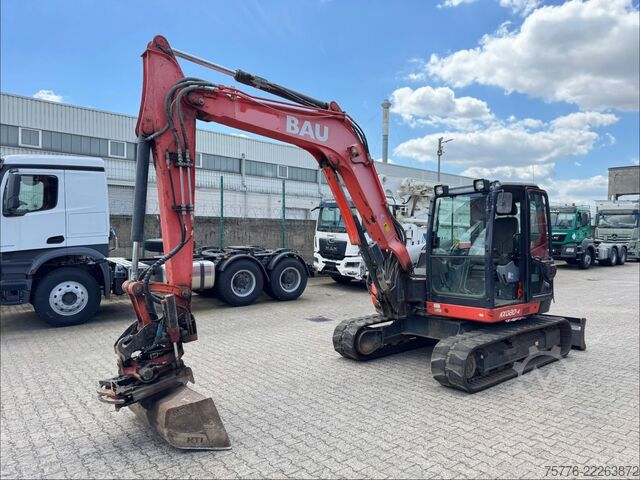 ミニショベル KUBOTA KX080-4    Rototilt RS30  + Sortier/Greifmodul