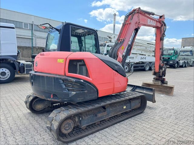 ミニショベル KUBOTA KX080-4    Rototilt RS30  + Sortier/Greifmodul