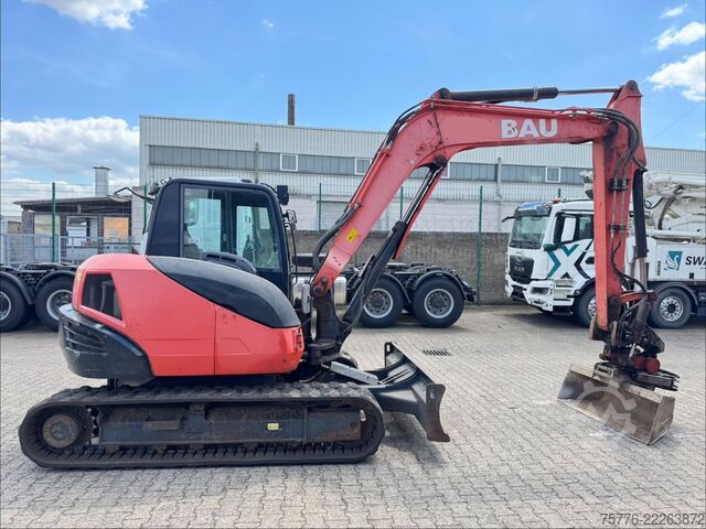 ミニショベル KUBOTA KX080-4    Rototilt RS30  + Sortier/Greifmodul