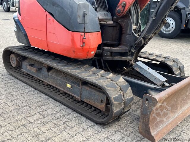 ミニショベル KUBOTA KX080-4    Rototilt RS30  + Sortier/Greifmodul