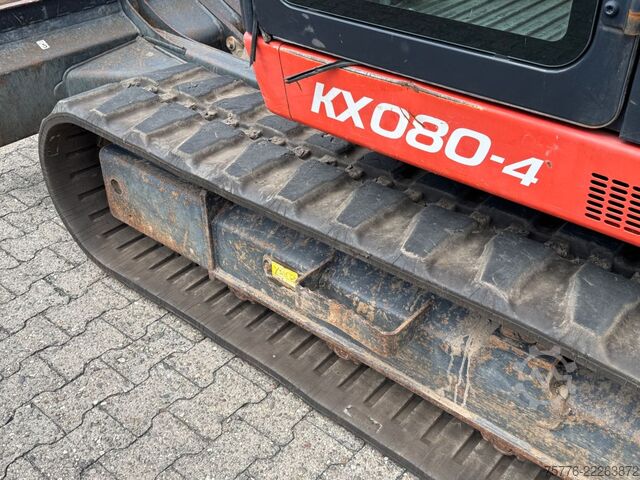 ミニショベル KUBOTA KX080-4    Rototilt RS30  + Sortier/Greifmodul