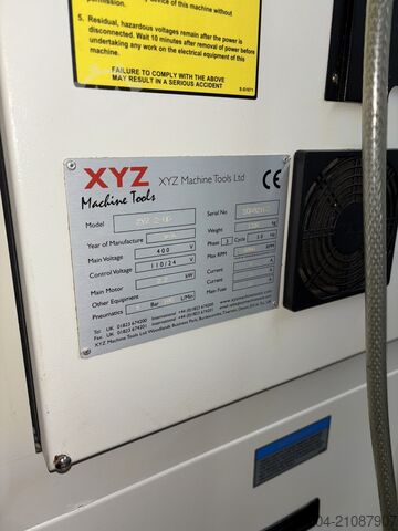 Fräsmaskin XYZ Machine Tools 2 OPP
