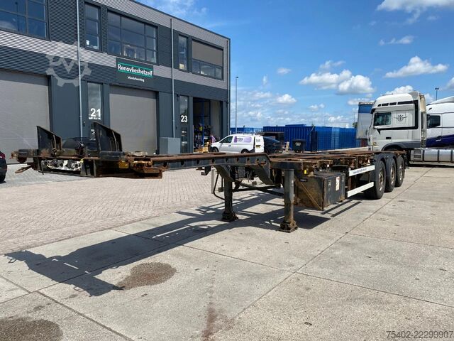 Transporte de contenedores Krone SD Chassis / ADR / 2x Extendable / MB + Disc / ...