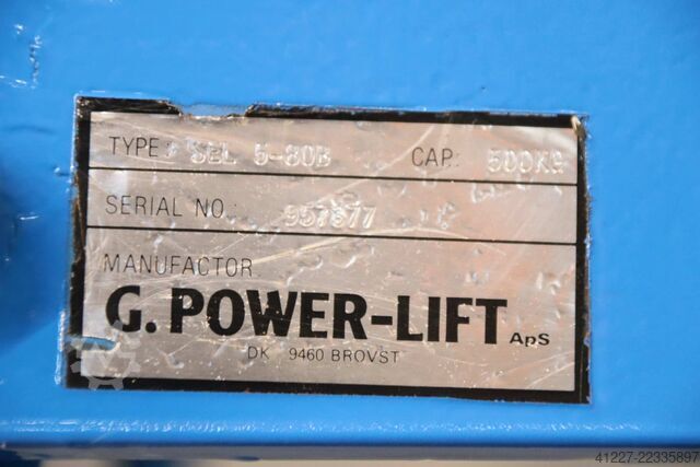  G.POWER-LIFT SEL 5-803