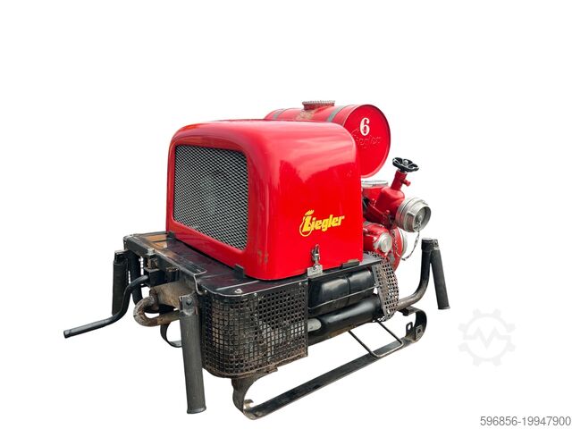 Motopam Ziegler FP 8/8 1974 – Enjin Volkswagen 1.2, 34 HP – 163 jam operasi Motopompa Ziegler FP 8/8 1974 – Silnik Volkswagen 1.2 34 KM – 163 mth Motopompa Ziegler FP 8/8 1974 – Silnik Volkswagen 1.2 34 KM – 163 mth