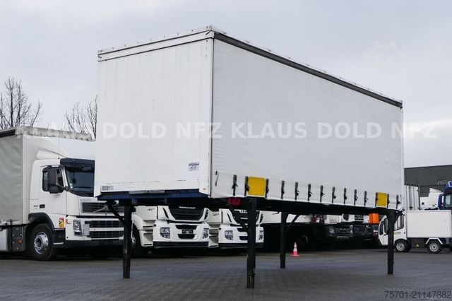Değişebilir kasalı yarı römork KRONE WP 7.3 LS5-CS Pritsche Plane BDF Bordwände