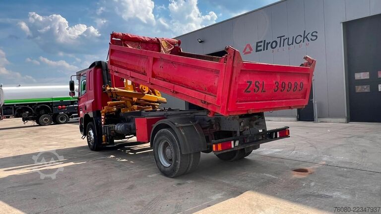 3-Seiten-Kipper DAF CF 75.310 (4X4 / CRANE / GRUE / LAMES / STEEL S...