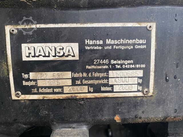 погрузочно-перегрузочная машина HANZA APZ 