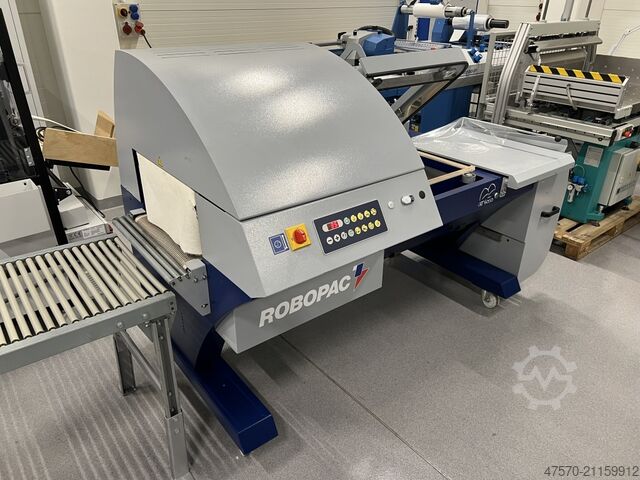 Túnel de retracción con selladora Robopac Pack 6050A Shrink Tunnel with Sealer