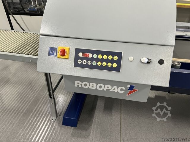 Túnel de retracción con selladora Robopac Pack 6050A Shrink Tunnel with Sealer