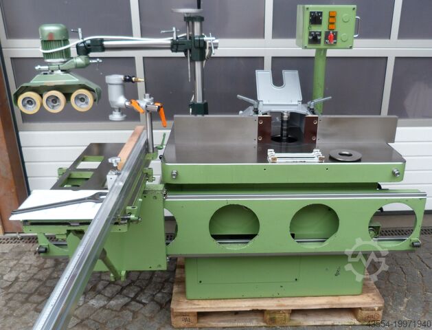 Fraiseuse pivotante fraiseuse à broche pivotante fraiseuse KÖLLE mit Lieferung nach D und in EU F45 m Vorschub u Rolltisch TOP ZUSTAND