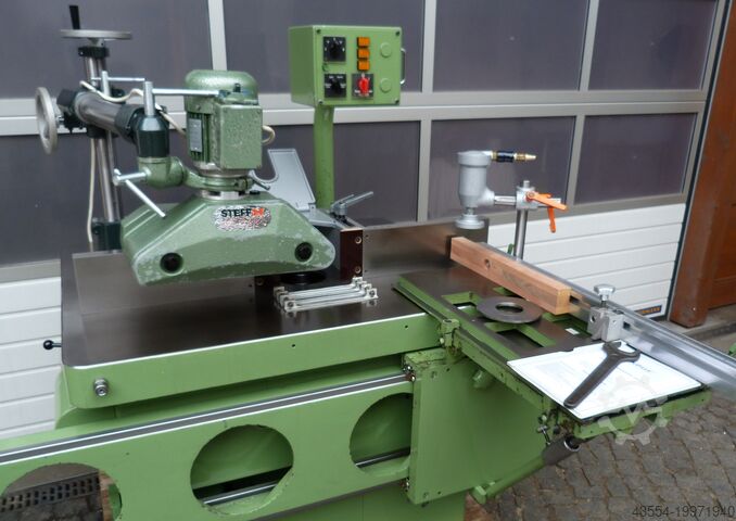 Fraiseuse pivotante fraiseuse à broche pivotante fraiseuse KÖLLE mit Lieferung nach D und in EU F45 m Vorschub u Rolltisch TOP ZUSTAND