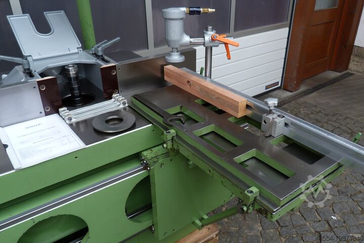 Fraiseuse pivotante fraiseuse à broche pivotante fraiseuse KÖLLE mit Lieferung nach D und in EU F45 m Vorschub u Rolltisch TOP ZUSTAND