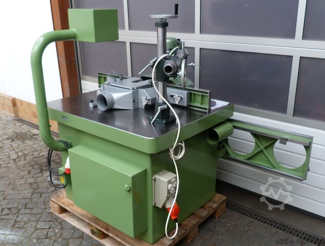 Fraiseuse pivotante fraiseuse à broche pivotante fraiseuse KÖLLE mit Lieferung nach D und in EU F45 m Vorschub u Rolltisch TOP ZUSTAND