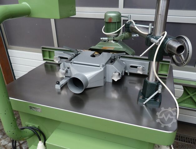 Fraiseuse pivotante fraiseuse à broche pivotante fraiseuse KÖLLE mit Lieferung nach D und in EU F45 m Vorschub u Rolltisch TOP ZUSTAND