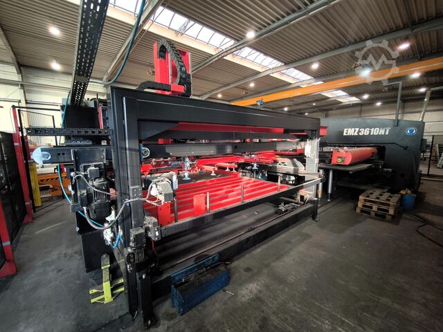 Револьверний штампувальний верстат AMADA EMZ-3610 NTZ + LKI MP SheetCat 3015