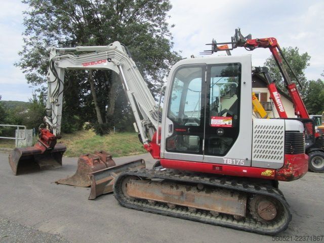  Takeuchi TB 175 mit Klima + Powertilt + hydr. Schnellw. + 3